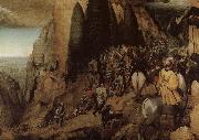 Pieter Bruegel Saul changes oil painting